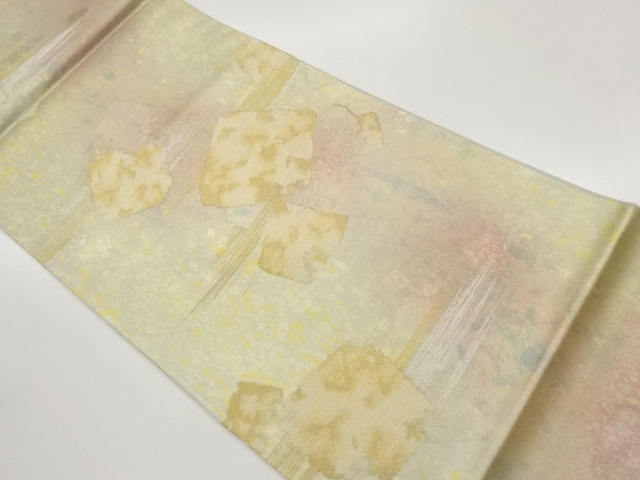 JAPANESE FUKURO OBI / WOVEN SHIKISHI PATTERN